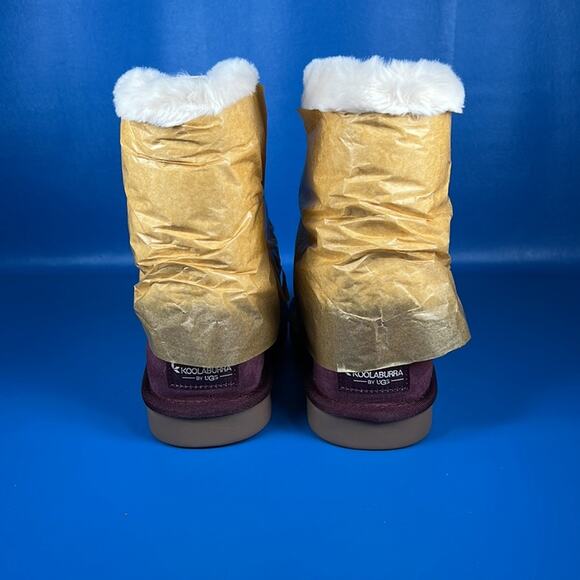 Koolaburra by Ugg Kids Aubrei Short Cold-Weather Plum - 3 - New in box - Picture 5 of 9